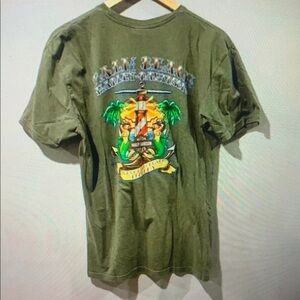 Olive Graphic Tee